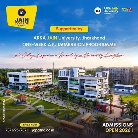 Arka Jain University banner